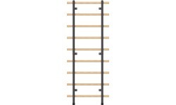 Wall Bars inSPORTline Wootaline 199 x 80 cm w/ Pull-Up Bar & Parallel Bars