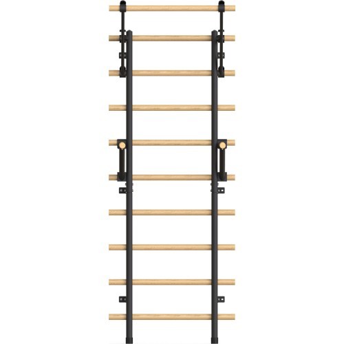 Zviedru siena inSPORTline Wootaline 199 x 80 cm ar pievilkšanās stangu un paralēlajām stangām