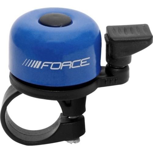 FORCE Mini Bike Bell 22.2mm (metal/plastic, blue)