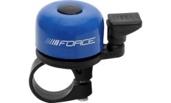 Велосипедный звонок FORCE Mini 22,2мм (металл/пластик, синий)