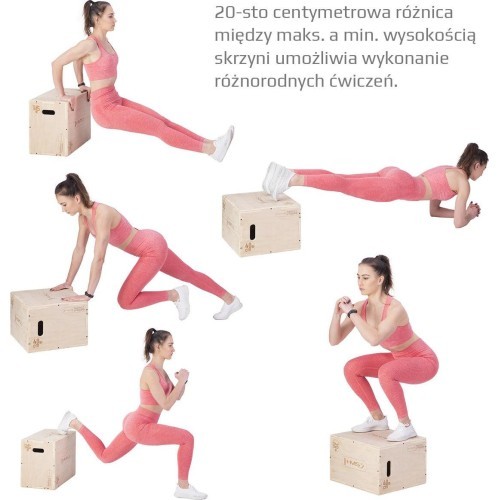 Плиометрический ящик DSC04 50x40x30 см HMS