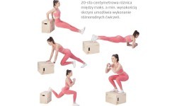 Pliometriskā kaste DSC04 50x40x30 cm HMS