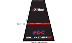 Šautriņu līniju marķieri Winmau Pro Zone Precision Blade 6 Soft Feel
