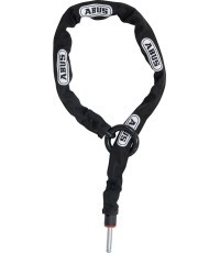 Замок ABUS Granit X-Plus™ 6950M NR + 6KS/100 + ST5950, цепь, крепление на раму, убирающийся держатель (чёрный)