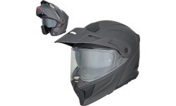 3-in-1 Flip-Up Motorcycle Helmet W-TEC Neovu - Grey