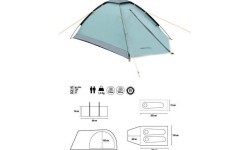 Кемпинговая палатка NC6033 Green Nightfall Nils Camp