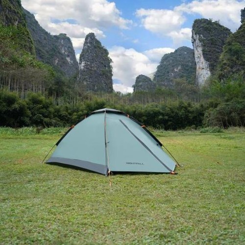NC6033 CAMPING TENT GREEN NIGHTFALL NILS CAMP