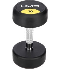 HG PRO RUBBER DUMBBELL HMS - 10 kg