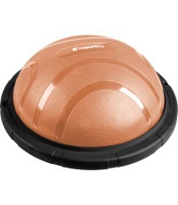 Балансировочный тренажер inSPORTline Dome Edge - černá-mocha mousse