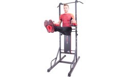 Cementa hanteļu komplekts ar pievilkšanās staciju inSPORTline CEM 180 + 40 cm/30 mm, 80 kg