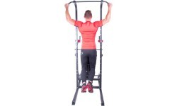 Комплект цементных гантелей со станцией для отжиманий inSPORTline CEM 180 + 40 см/30 мм, 80 кг