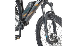 Электровелосипед Prophete Graveler EM.100 E-MTB 27,5" // 8 скоростей, размер 19" (48 см) (чёрный)