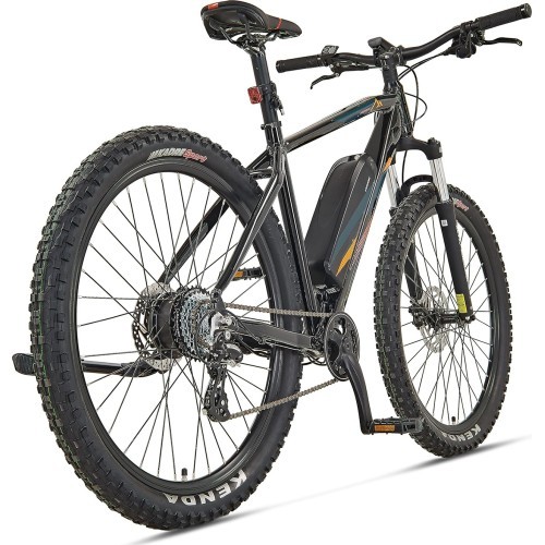 Elektriskais velosipēds Prophete Graveler EM.100 E-MTB 27.5" // 8 ātrumi, izmērs 19" (48 cm) (melns)