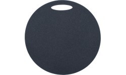Round Sit Mat Yate, 1-layer, dia. 35cm, Dark Blue