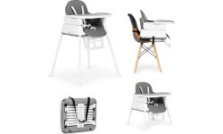 ECOTOYS salokāms bērnu barošanas krēsls 3-in-1