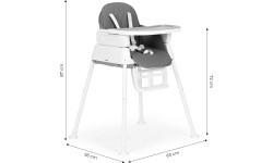 ECOTOYS 3-in-1 folding child feeding chair