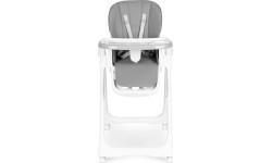 Feeding chair height adjustment eco leather straps double tray