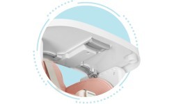 Складной детский стульчик для кормления ECOTOYS 3-в-1