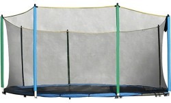 Защитная сетка для батута inSPORTline 244 см + 6 стоек