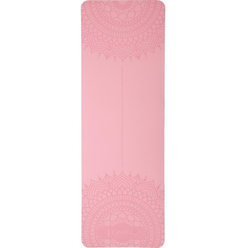 YM10 YOGA MAT TPE LIGHT PINK HMS