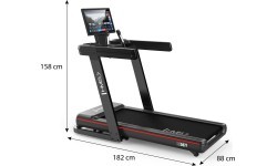 BE5877 ELECTRIC TREADMILL HMS