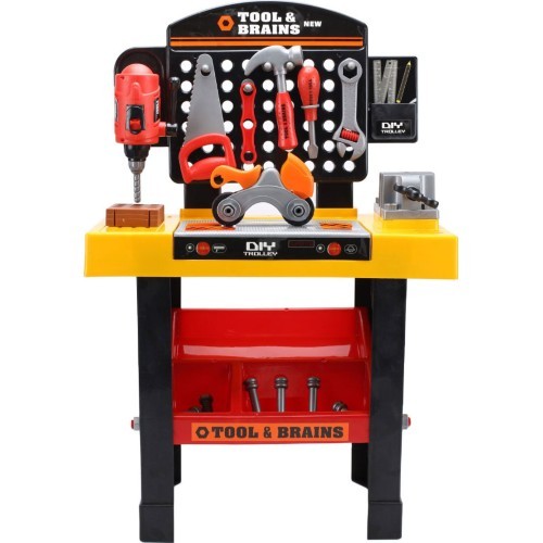Large DIY workshop "Tool & Brains" 39 pieces