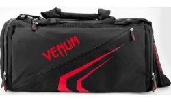 Спортивная сумка Venum Trainer Lite Evo - черная/красная