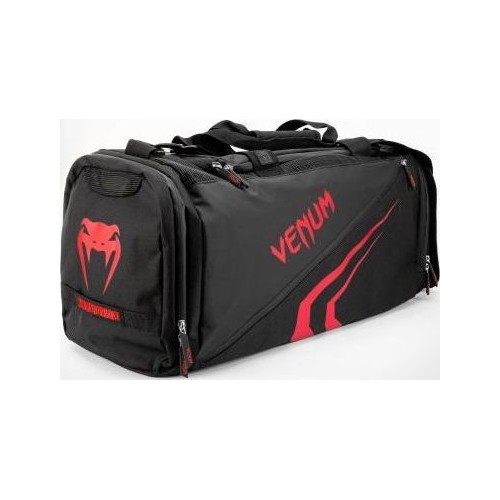 Спортивная сумка Venum Trainer Lite Evo - черная/красная