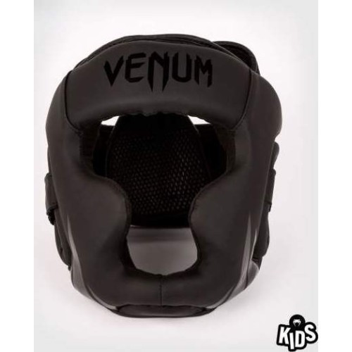 Venum Challenger bērnu ķiveres galvas aizsargs Black/Black