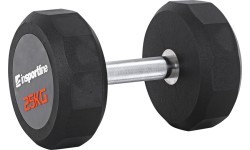 Vienas rokas hantele inSPORTline Profi CPU 25 kg