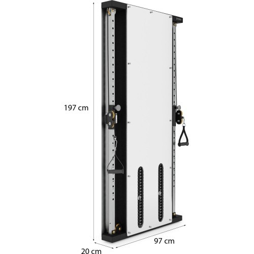 BS302 DOUBLE WALL-MOUNTED TRAINING GATE WITH STACK COMMERCIAL HMS