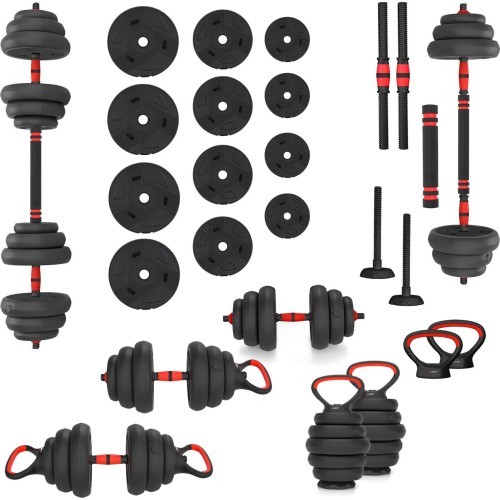 6 vienā svaru komplekts SGN120 PRO 20 kg HMS