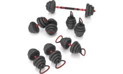 6 vienā svaru komplekts SGN120 PRO 20 kg HMS