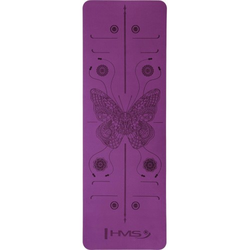 Violets TPE jogas paklājiņš YM10 HMS