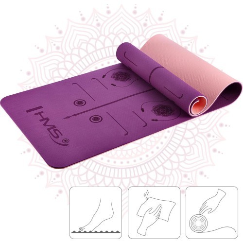 YM10 YOGA MAT TPE VIOLET HMS