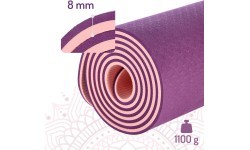Violets TPE jogas paklājiņš YM10 HMS