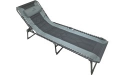 Salokāms kempinga sauļošanās krēsls RELAX