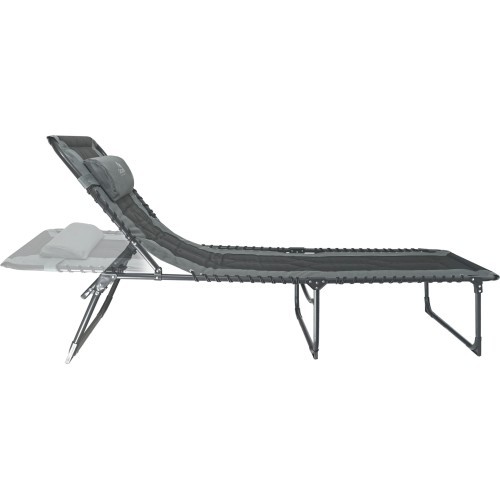 Salokāms kempinga sauļošanās krēsls RELAX