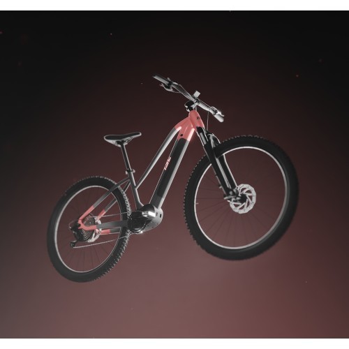 Женский горный электронный велосипед ISL Asuki 630 Wh 27.5" - 2025 - Marine Rose