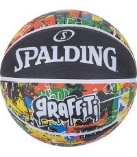 БАСКЕТБОЛЬНЫЙ МЯЧ SPALDING RAINBOW GRAFFITI (7 РАЗМЕР)