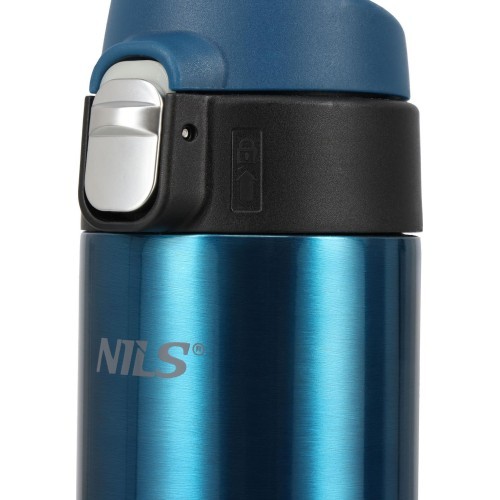 Термокружка Nils NCB28, синяя