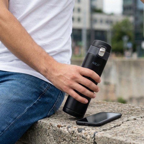 NCB28 BLACK THERMAL CUP NILS