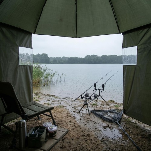 Рыболовный зонт с боковой стенкой NILS CAMP NC4702