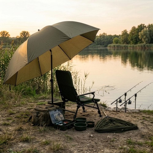 Рыболовный зонт с боковой стенкой NILS CAMP NC4702