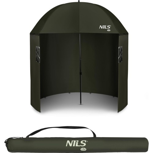 NC4702 PARASOL WĘDKARSKI Z BOCZNĄ OSŁONĄ NILS CAMP