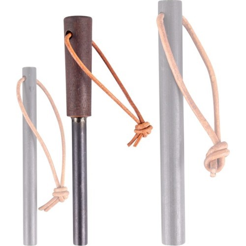 Fire Starter JuBö Buschcraft Firesteel Oak