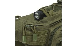 Зеленая поясная сумка NC3906 NILS CAMP