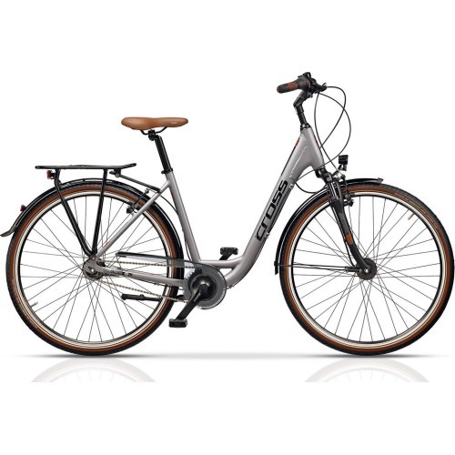 Велосипед CROSS Citerra 28" N7, размер 18" (45 см) (серый)