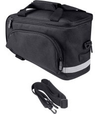 FORCE Slim Bud carrier bag 9l, black