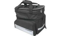 FORCE Large rear rack bag, 20 l, black
